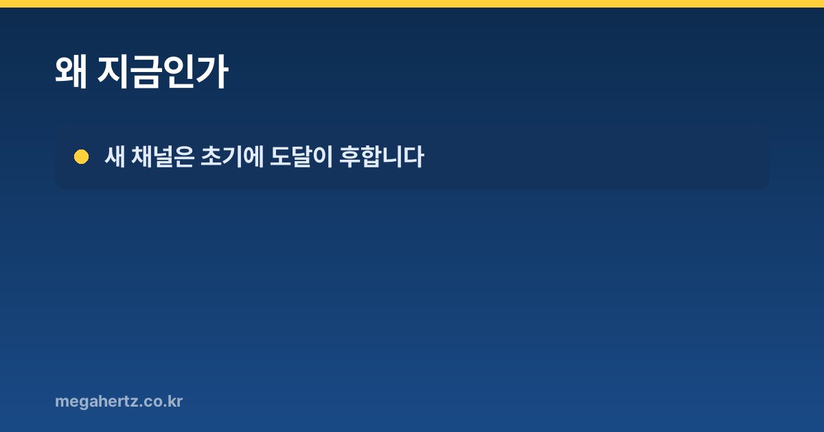 왜 지금인가