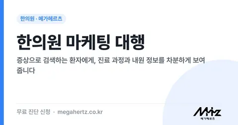 한의원 마케팅 대행 썸네일